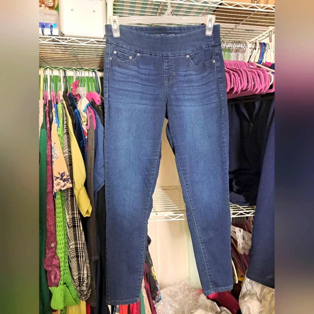 Stitchstar mid rise skinny jeans size medium jeggings